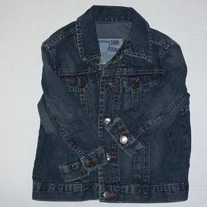 OshKosh B’Gosh Baby Boy Denim Jacket Blue Jean Toddler Jacket - Size 18M